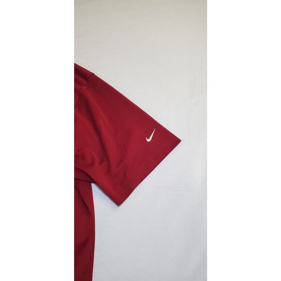 Nike Golf Size XXL Mens Polo Shirt Dri Fit Burgundy Casual Ca12 - Picture 4 of 6